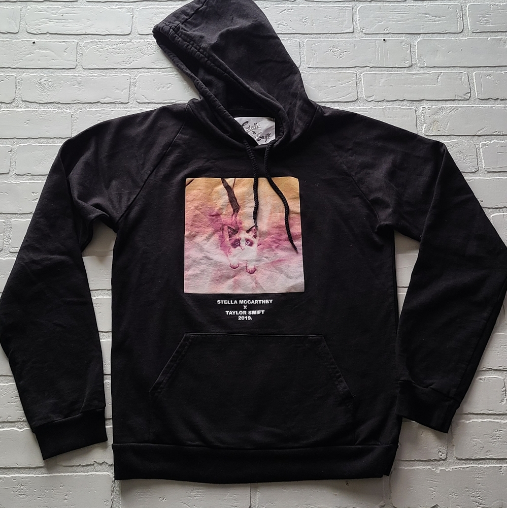 Taylor Swift x Stella McCartney Black Hoodie Sweatshirt Small